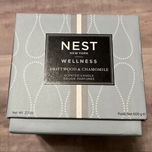NEST New York Wellness DRIFTWOOD & CHAMOMILE Scented Candle- 3-wick 21.1 oz
